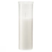Prodotto Candele di ricarica per luci gravi bianche 84 ore H17 cm 5 pz