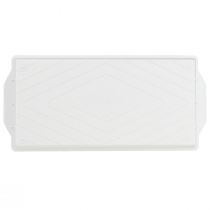 Prodotto Vassoio per panini bianco OASIS® per fiori e decorazioni 23x11x2,5 cm, set da 25 pezzi