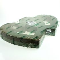 Prodotto Cuore in schiuma bagnata doppio 38 cm aperto