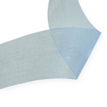Nastro di organza in blu 40mm 50m