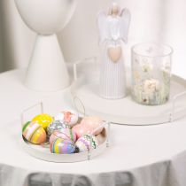 Prodotto Decorazioni per uova di Pasqua, perfette per decorare alberi e rami di Pasqua, 6 cm, 12 pezzi