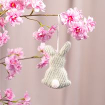 Prodotto Coniglietto pasquale da appendere, una graziosa decorazione primaverile per interni, 13 cm, 3 pezzi