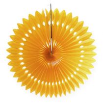 Favo fiore giallo a nido d&#39;ape Ø40cm 4 pezzi