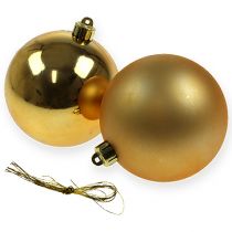 Prodotto Pallina di Natale oro 10 cm 4 pz