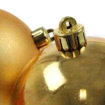 Prodotto Pallina di Natale oro 10 cm 4 pz