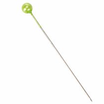 Prodotto Spilli con testa in madreperla Ø6mm 65mm verde mela