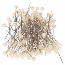 Prodotto Spilli con testa di madreperla Ø6mm 65mm Champagne
