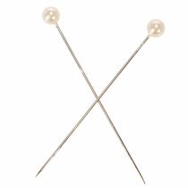 Prodotto Spilli con testa di madreperla Ø6mm 65mm Champagne
