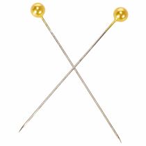 Prodotto Aghi con testa di perla Ø6mm 65mm oro