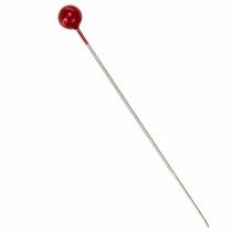 Prodotto Spilli con testa di perla Ø6mm 65mm rossi