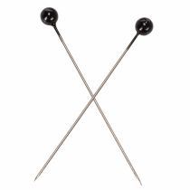 Prodotto Spilli con testa di perla Ø6mm 65mm Neri