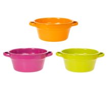 Prodotto Fioriera in metallo, design originale per ambienti sofisticati e decorazioni di stile, 17 cm, 3 pezzi