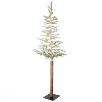 Prodotto Albero di Natale stretto in abete artificiale con neve 40x150 cm