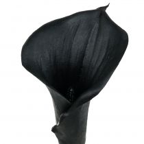 Calla decorativa nera 75cm