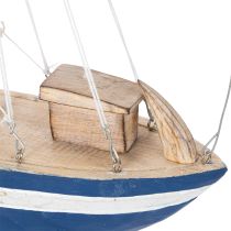 Prodotto Decorazione a forma di barca a vela per un carattere unico e un fascino marittimo in casa 54 cm