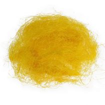 Decoro primaverile, giallo sisal, lana sisal 300g