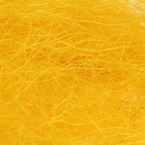 Decoro primaverile, giallo sisal, lana sisal 300g
