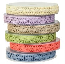 Prodotto Nastro per gioielli in pizzo nastro vari colori W18mm L20m