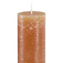 Prodotto Candele coniche Candele da tavolo in caramello 34mm x 300mm 4 pz