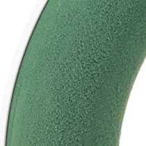 Prodotto OASIS® Anello per ghirlanda floreale in schiuma verde H3cm Ø25cm 6 pezzi