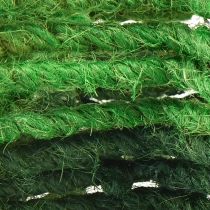 Prodotto Stelle di iuta per decorazioni natalizie stelle di Natale verdi 15 cm 8 pz