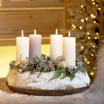Prodotto Stelle con mica champagne 11,5 cm 4 pz