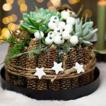 Prodotto Stelle sparse con crema glitterata 2,5 cm 96 pezzi