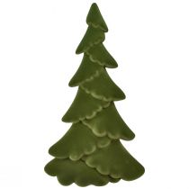 Prodotto Decorazione per albero di Natale Albero di Natale in abete floccato verde 76 cm