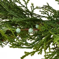 Prodotto Ghirlanda di abete Thuja con frutti decorativi appendiabiti verde L175 cm