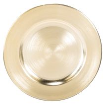 Prodotto Piattini decorativi rotondi lucidi, 17 cm, 6 pezzi