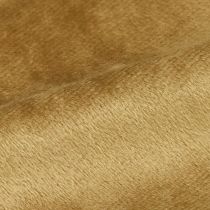 Prodotto Nastro da tavolo in velluto runner da tavolo in tessuto decorativo marrone dorato 28×270 cm per la decorazione della tavola