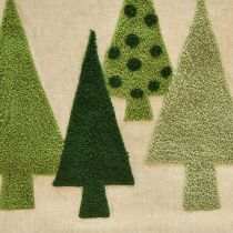 Prodotto Runner da tavolo natalizio abeti verde 140x41,5cm