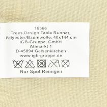 Prodotto Runner da tavolo natalizio abeti verde 140x41,5cm