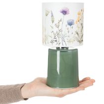 Prodotto Lampada da tavolo a LED con motivo floreale per un'illuminazione elegante del soggiorno, 23 cm