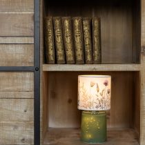 Prodotto Lampada da tavolo a LED con motivo floreale per un'illuminazione elegante del soggiorno, 23 cm