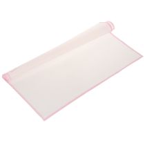 Prodotto Pellicola trasparente rosa opaca, resistente all'acqua, per fioristi, 57 cm, ritagliabile su misura per bouquet, 20 pezzi.