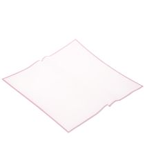 Prodotto Pellicola trasparente rosa opaca, resistente all'acqua, per fioristi, 57 cm, ritagliabile su misura per bouquet, 20 pezzi.