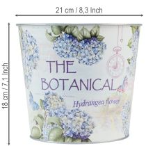 Prodotto Vaso per ortensie in metallo, Ø21cm H18cm