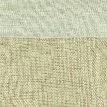 Prodotto Fioriera Cestino in Tessuto di Juta Naturale Utensilo Ø28cm H25cm 3pz