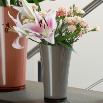 Prodotto Vaso “Fizzy” Ø16cm H27cm grigio platino 1 pz