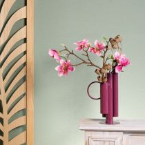 Prodotto Vaso sottile e moderno per un'elegante decorazione da tavola; vaso decorativo esclusivo dal design sorprendente; 31 cm