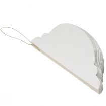 Prodotto Palla a nido d'ape Palla di Natale carta bianca FSC Ø15cm H20cm