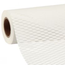 Prodotto Carta da regalo in carta a nido d&#39;ape bianca L50,5 cm L2500 cm