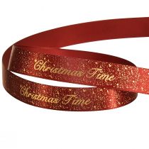 Prodotto Nastro natalizio Nastro natalizio Rosso oro 15 mm 20 m