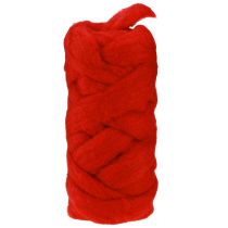 Prodotto Stoppino di lana 10m rosso scuro