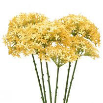 Prodotto Cipolla ornamentale Allium selvatico artificiale Giallo 70cm 3 pz