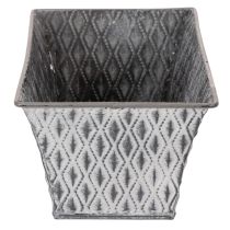 Prodotto Ciotola in zinco con motivo a rombi, 22 cm × 12 cm