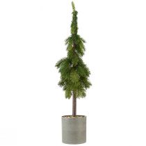 Prodotto Abete a punta in vaso albero di Natale artificiale Ø12cm H70cm