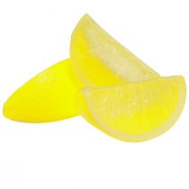 Prodotto Decorazione Limone Fette Di Limone Artificiale 7×3,5×3cm 48 pz