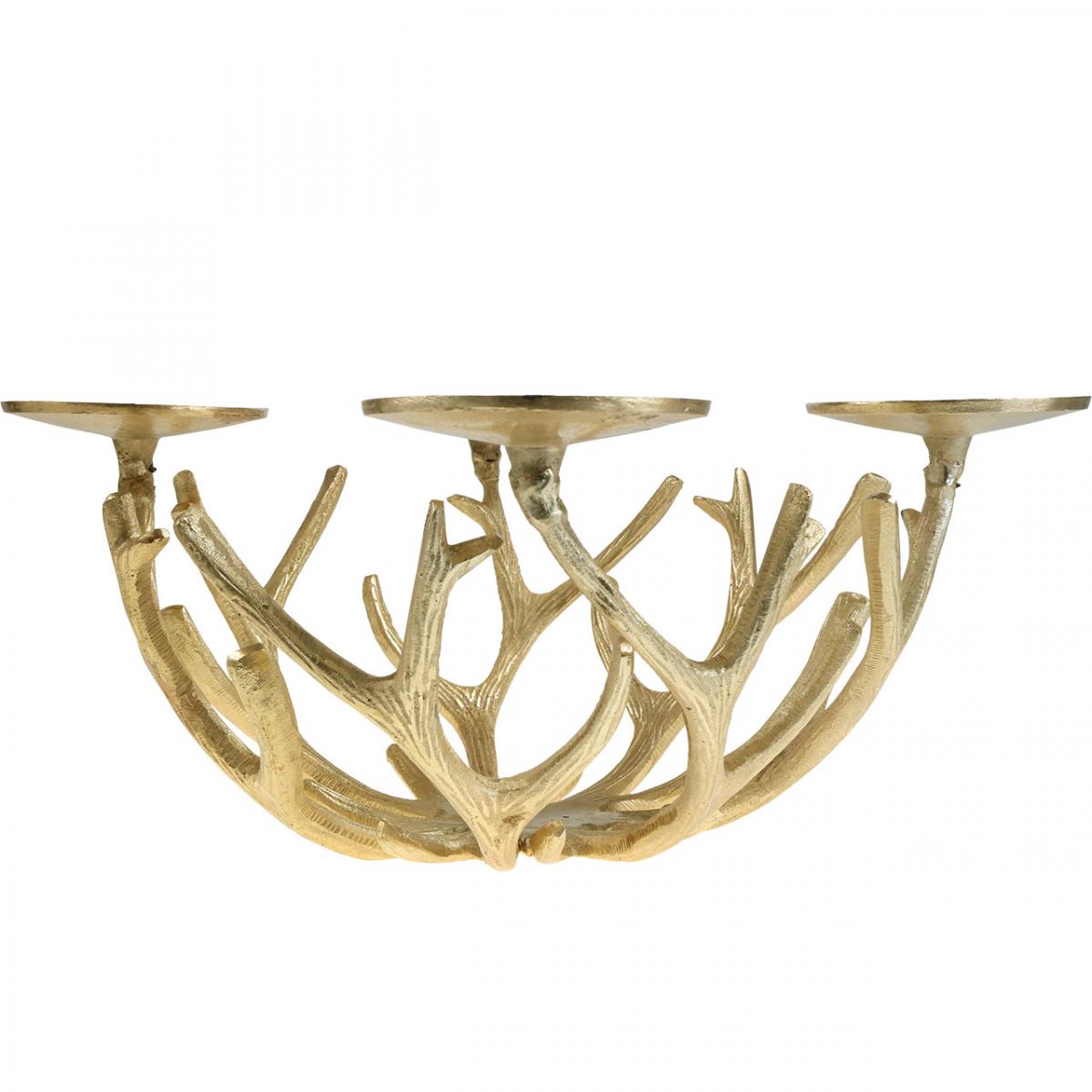 Pic candeliere per Corona - color argento - 8 cm - MAISON HALLEUX SRL